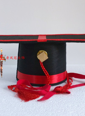 周制汉服婚礼爵弁古装发饰
