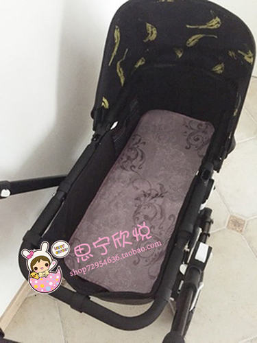 凉席适用于stokke婴儿睡篮宝宝儿童推车睡蓝专用夏季凉席坐垫 - 图2