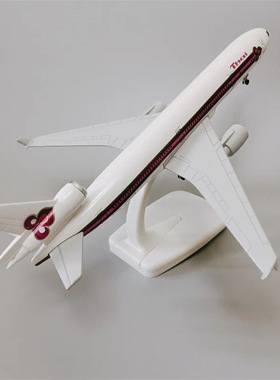 20CM 泰国麦道Md-11航空飞机模型 1:400合金材料建筑套装家居