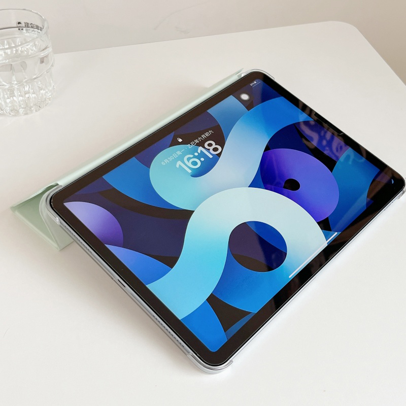 磁吸搭扣2025款M3苹果ipadAir7平板电脑11代防弯8/9保护套air6/5/3透明10代亚克力pro10.5防摔mini7适用8.3寸 - 图1