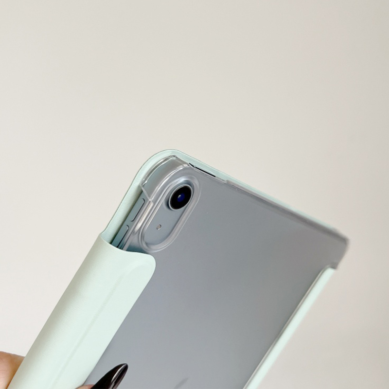 磁吸搭扣2025款M3苹果ipadAir7平板电脑11代防弯8/9保护套air6/5/3透明10代亚克力pro10.5防摔mini7适用8.3寸 - 图2