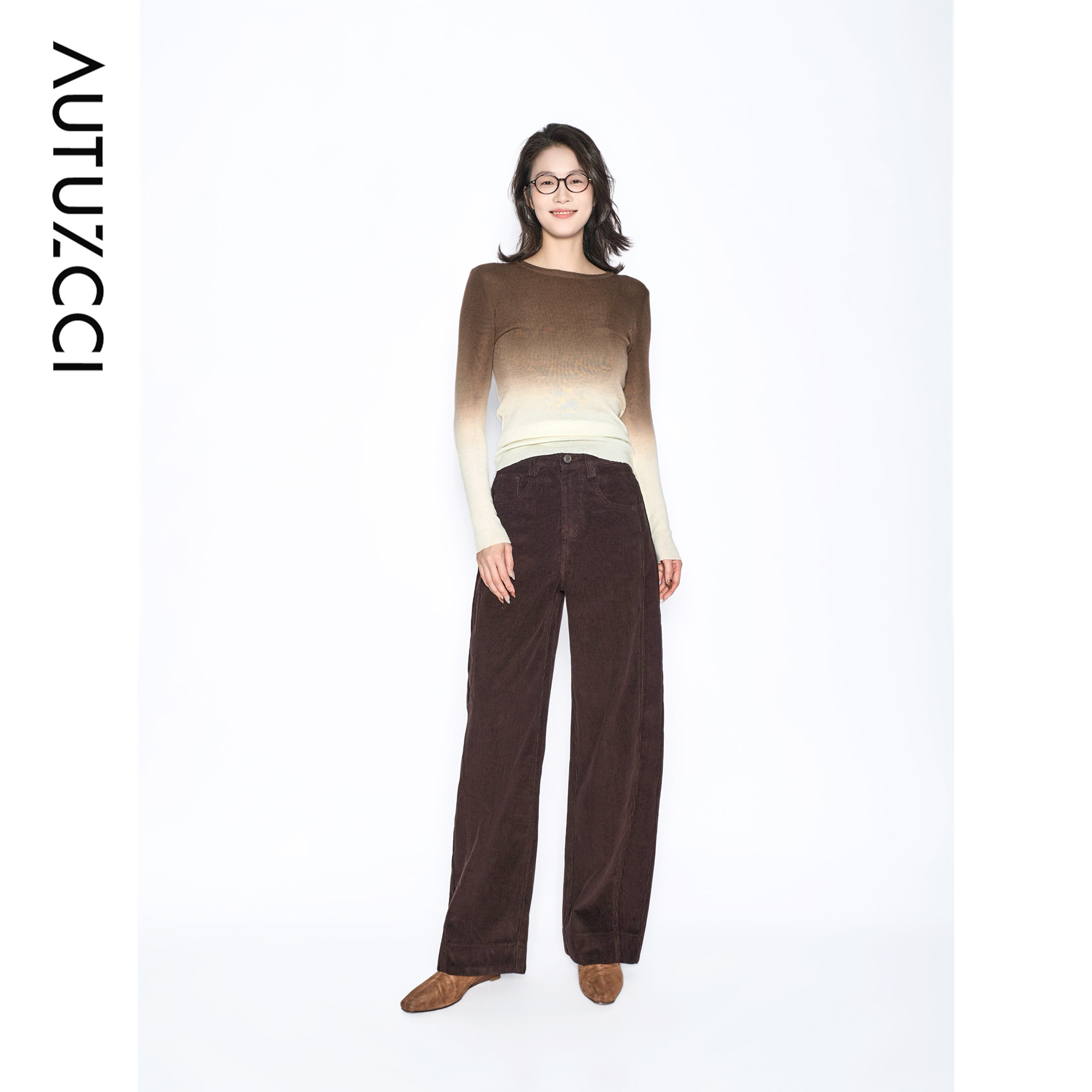 灯芯绒秋冬弯刀气质宽松长款加厚直筒裤加绒休闲裤L8A378,淘宝优惠券,粉丝福利购,淘宝优惠卷