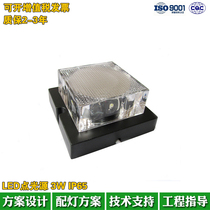 Outdoor Waterproof Science Sharp CREE Square LED Point Light Source Monochrome RGB Full Color DMX512 Out-Of-Control Pixel Light Manufacturer