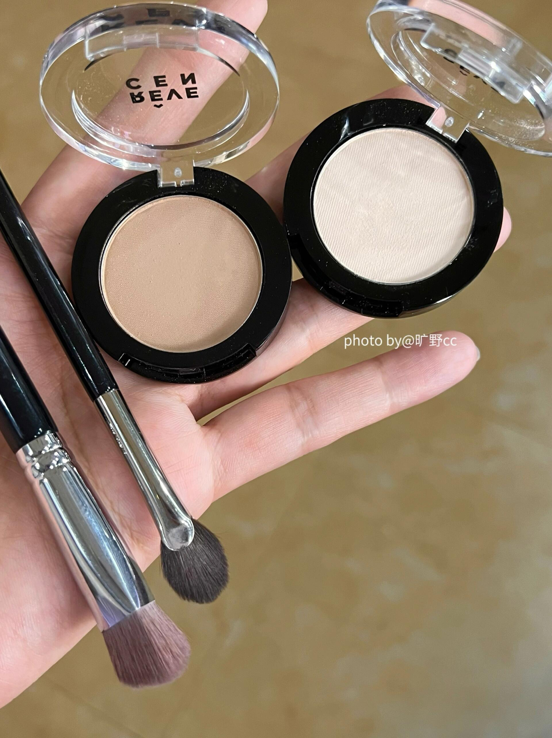 午夜一笔扫下去瞬间天亮了 revecen高光单色眼影哑光b286提亮泪沟 - 图3