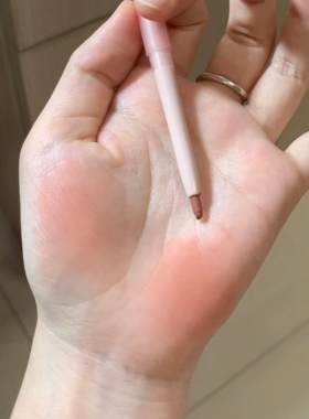 低饱和灰粉 妈生肉感粉唇get Thyra昙雅唇线笔唇膏笔裸色口红持久