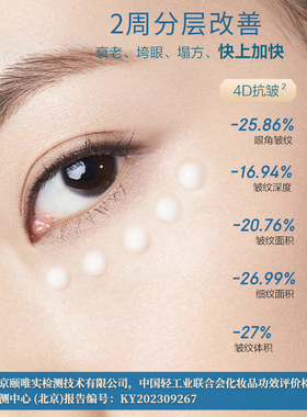 马应龙瞳话抗皱眼部淡纹微震眼霜