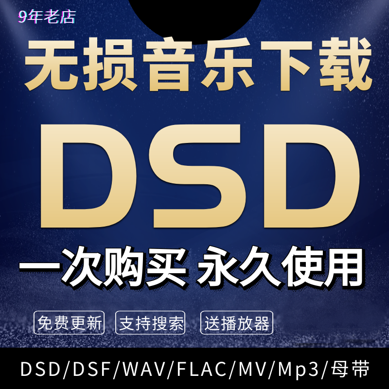 无损音乐下载dsd音源flac车载dj歌曲hires高品质mp3包hifi格式wav-图3