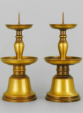 黄铜五供摆件铸造家用简约现代