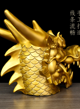 黄铜龙头十二生肖兽首摆件装饰