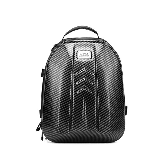 摩托车硬壳后座包尾包骑士装备储物机车头盔双肩背包防水摩旅收纳