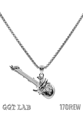 GGT LAB [吉他X心脏]项链吊坠 1701 联名原创独立设计 情侣毛衣链