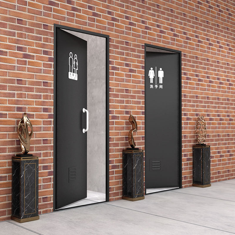 工业风复古铁艺门厕所洗手间库房门厨房酒吧卫生间仓库室内定制.