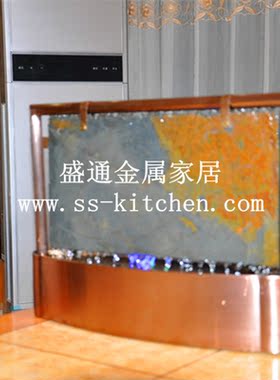 桌面流水喷泉生日礼品家居摆设