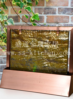 工艺流水喷泉摆件客厅卧室加湿器