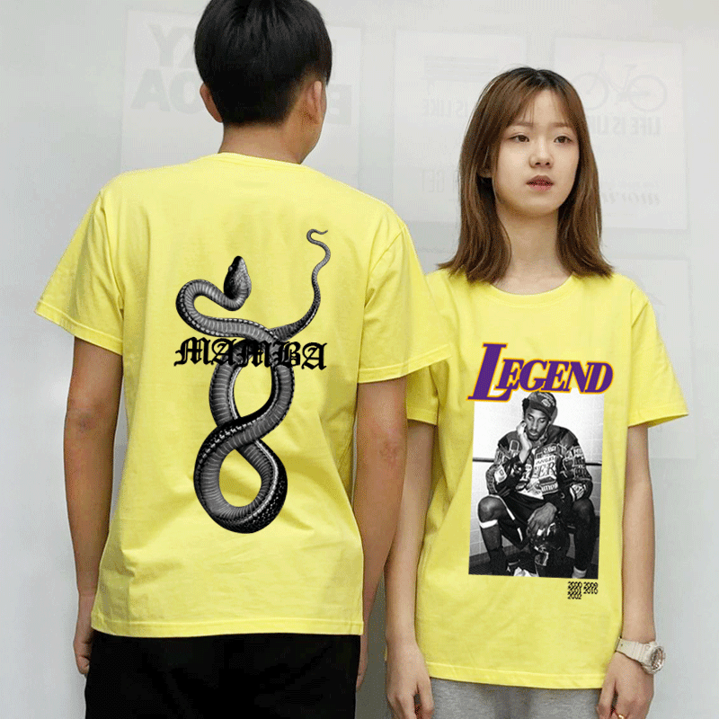 夏季致敬科比短袖男legendary tee 韩督T恤