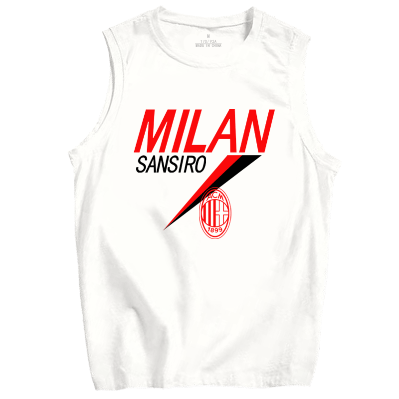 ac米兰意甲足球迷服伊布球衣服队服 韩督T恤