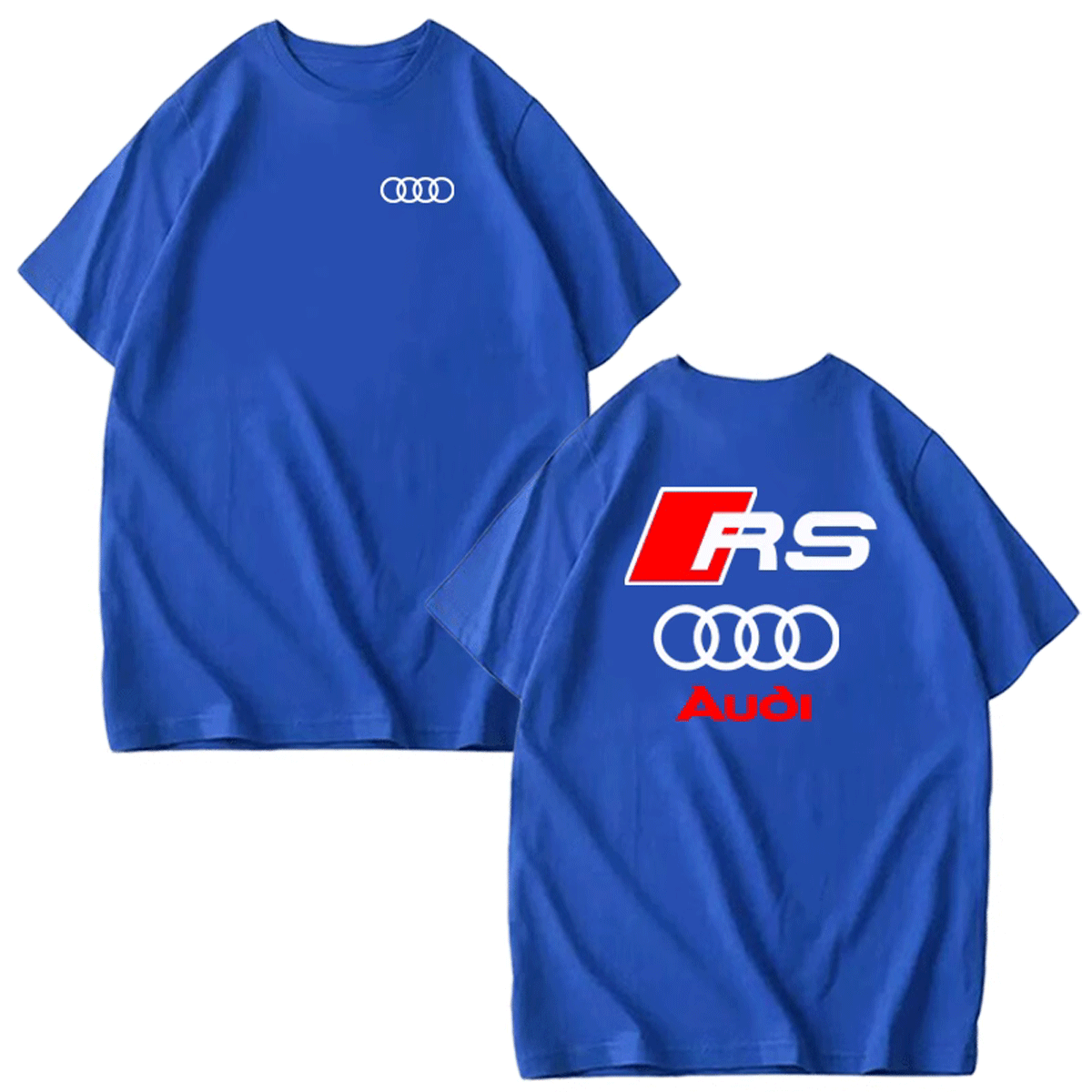 可定制奥迪性能车部门改装文化t恤 韩督T恤