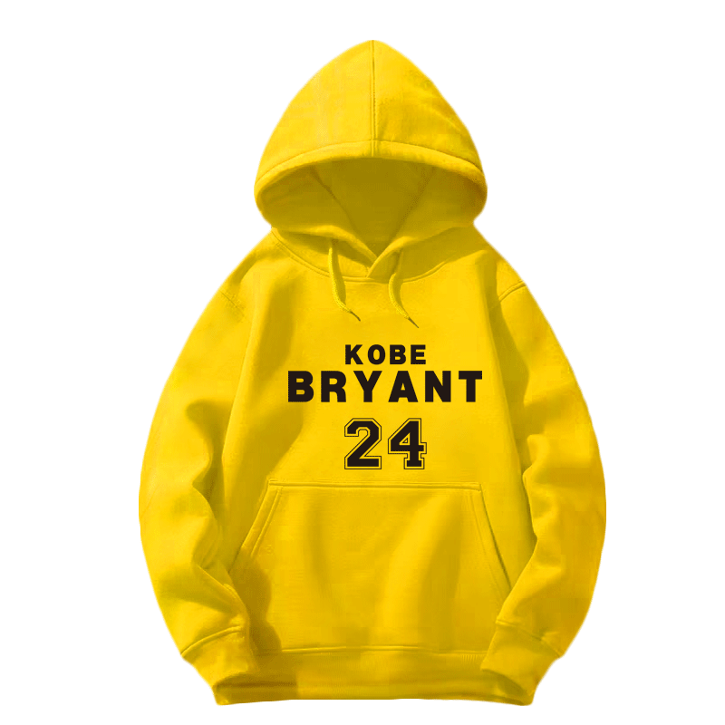 布莱恩特男士秋装湖人队24号卫衣 韩督卫衣