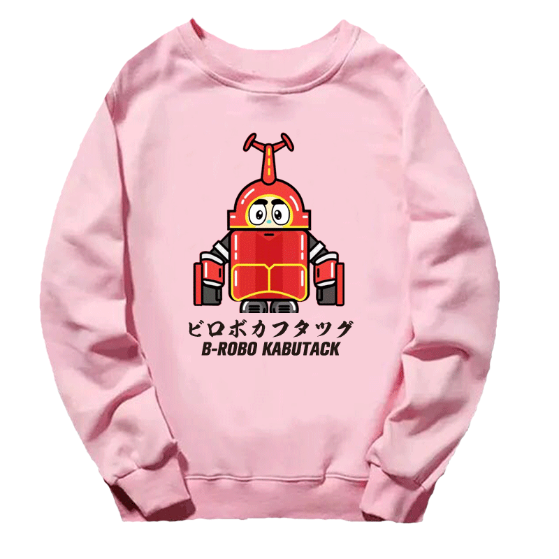 男超火铁甲小宝卡布达日系动漫卫衣 韩督卫衣