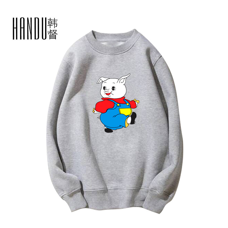 猪年本命年年会大红色跨年男女卫衣 韩督卫衣