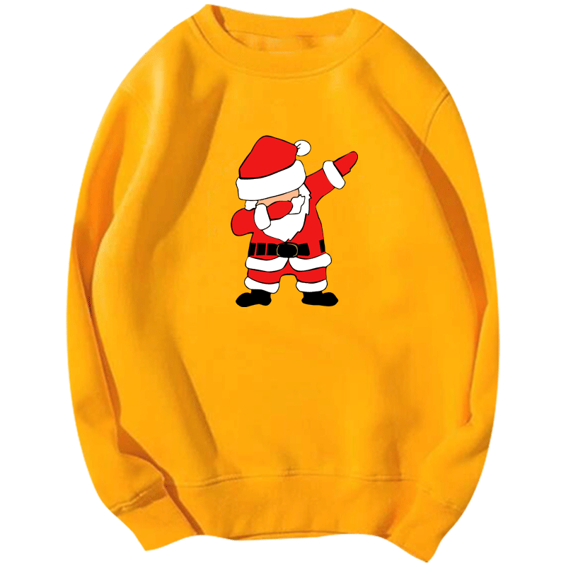 圣诞节圣诞老人麋鹿雪花男女姜饼人 韩督卫衣