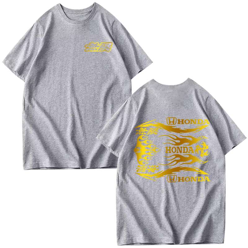 汽车改装本田无限mugen周边t恤衫 韩督T恤