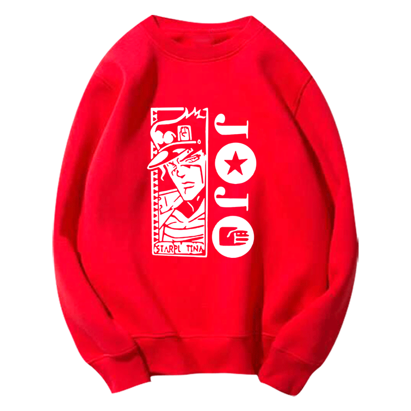 新款jojo奇妙冒险长袖衣服周边卫衣 韩督卫衣