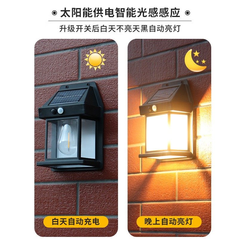 中式户外壁灯防水别墅庭院灯屋檐灯大门柱子灯家门口太阳能照明灯,淘宝优惠券,粉丝福利购,淘宝优惠卷