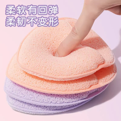水滴手套洗脸扑海绵洁面扑深层清洁擦脸美容院专用搓脸泥膜清洁 - 图2