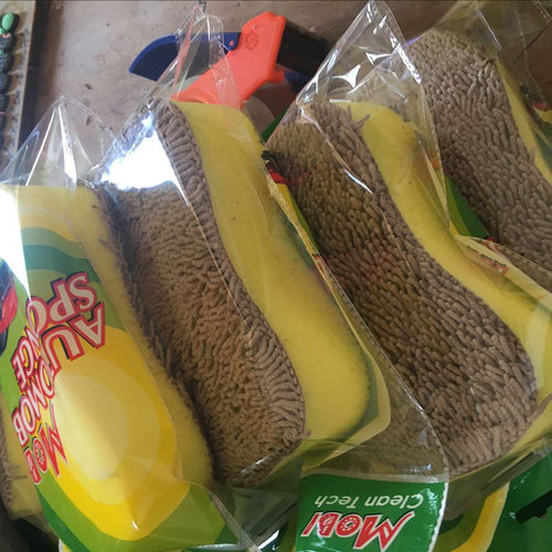 洗车海绵 特大号专用擦车强力去污用品吸水海棉刷车汽车美容用品 - 图0