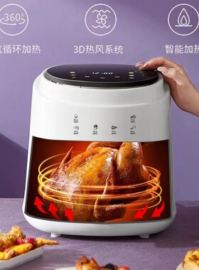 8L跨境电炸锅家用大容量
