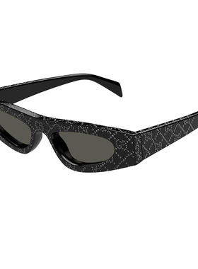 古驰GUCCI前卫矩形方框女款猫眼镜腿防紫外线男士太阳镜GG1779S