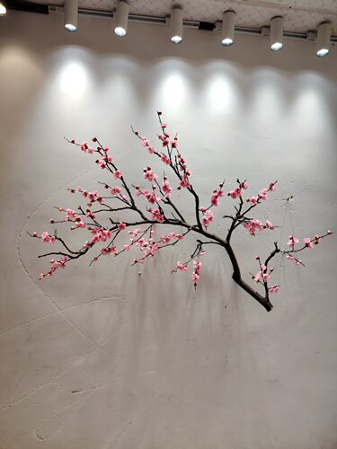 仿真梅花树干树枝装饰墙面壁挂落地吊顶店铺活动摄影场景枯树摆件 - 图3