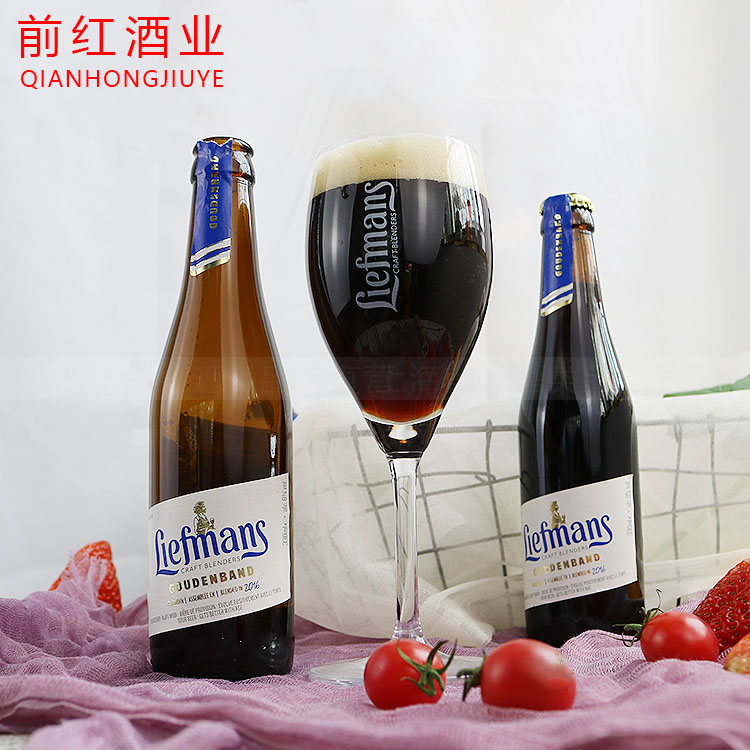 进口啤酒比利时Liefmans乐蔓蓝色窖藏啤酒330ml 乐蔓水果24瓶装 - 图0