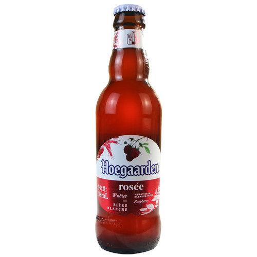 6瓶福佳白啤酒Hoegaarden比利时风味精酿玫瑰红啤酒6瓶芒果味可选 - 图3
