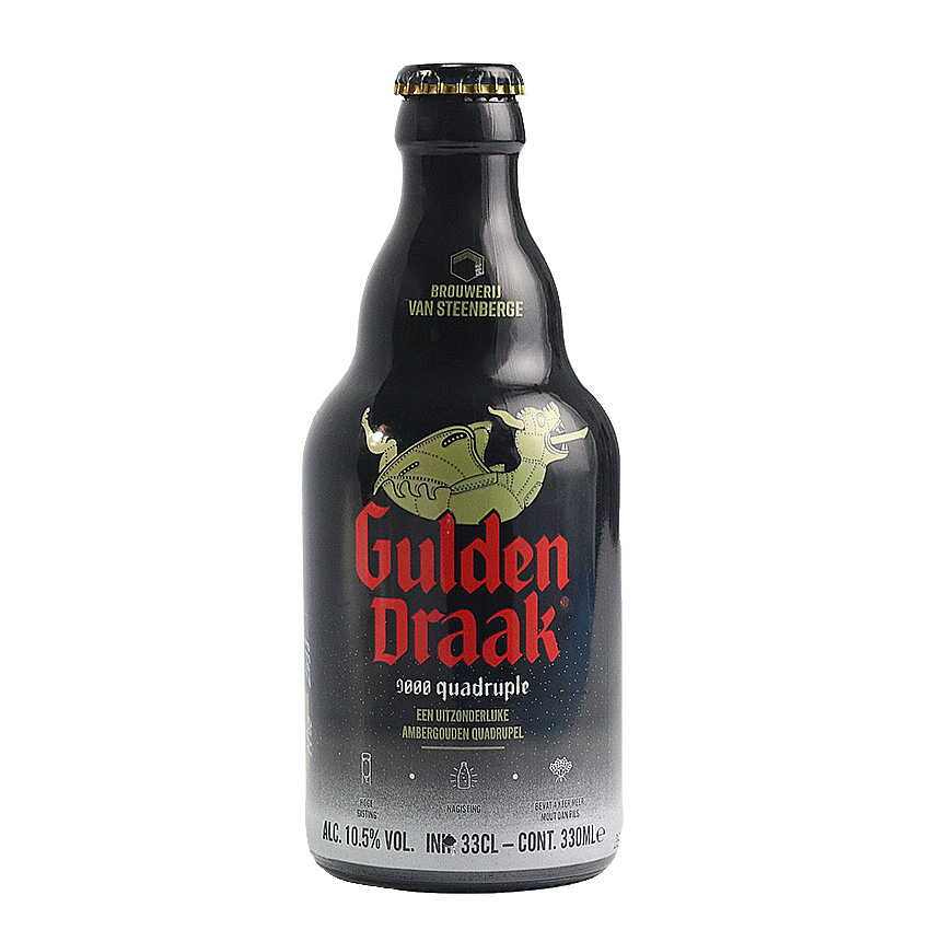 比利时进口金龙四料琥珀GuldenDraak戈登格登大龙9000啤酒330ml*6 - 图3