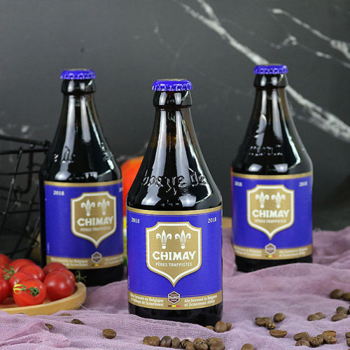 比利时进口修道院精酿啤酒智美蓝帽红帽白帽金帽绿帽啤酒4瓶/6瓶 - 图2