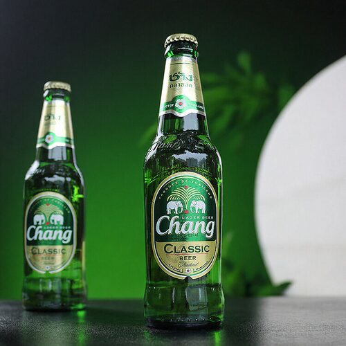 泰国原装进口泰象啤酒Chang牌拉格黄啤酒320ml*6瓶新日期 - 图1