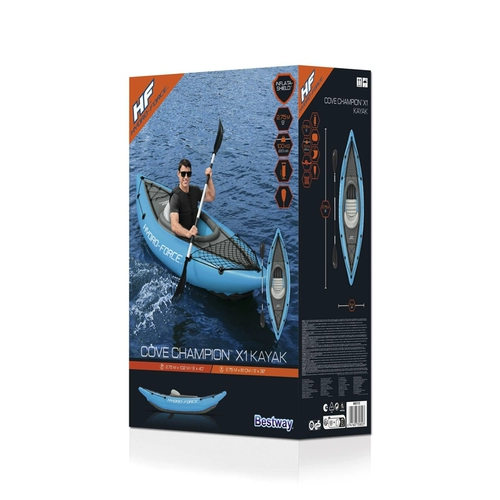 Bestway Single Kayak Cladatable Boat Двойная штурмовая лодка лодка Рыбалка