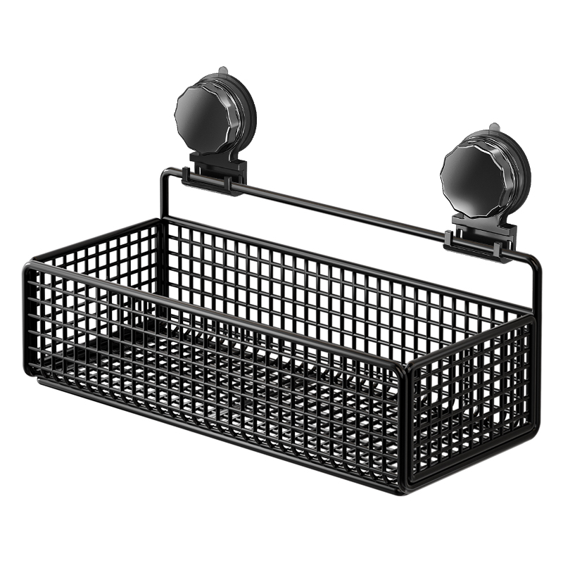 吸盘置物架浴室卫生间墙上收纳免打孔壁挂卫浴架子厕所洗漱台专用