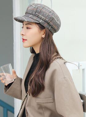 户外棒球帽八角帽女中老年人秋冬