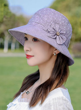 渔夫帽出游休闲女春夏季防晒遮阳