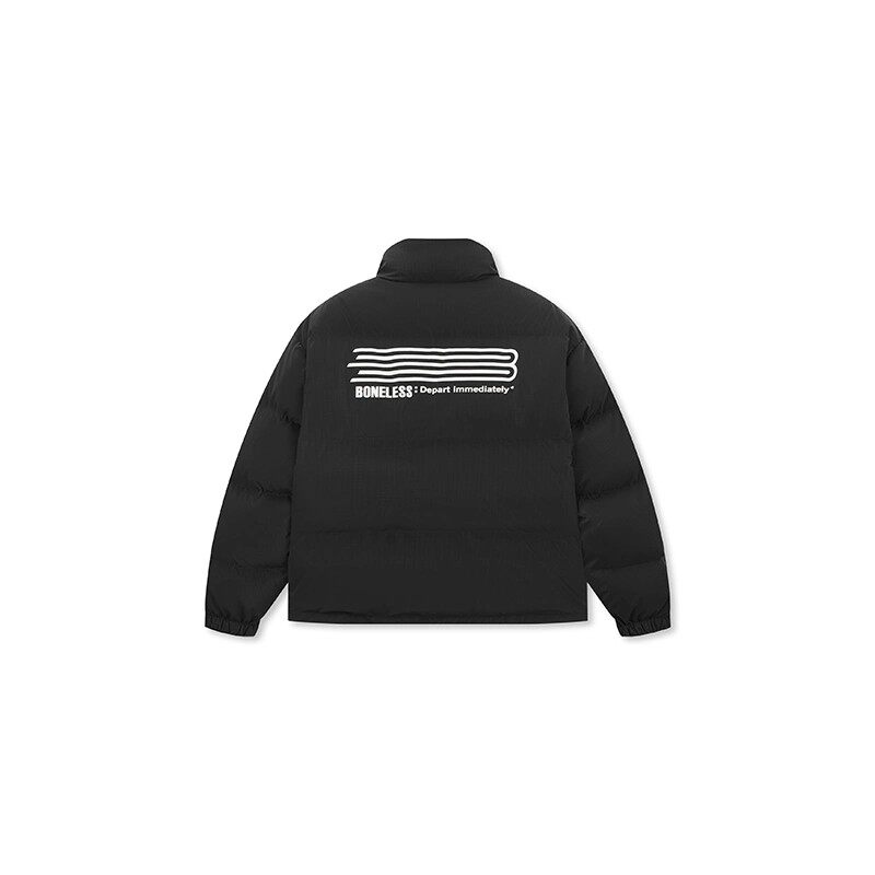 【蔡徐坤同款】BONELESS肌理感立领羽绒服90绒冬季宽松保暖外套