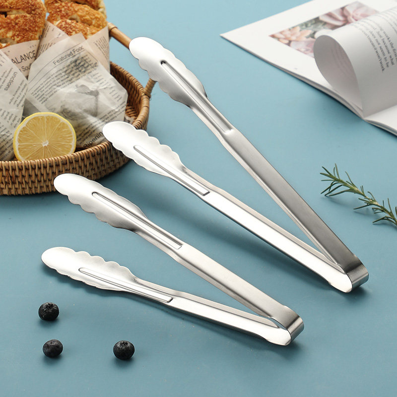 304加厚不锈钢自助餐食品夹 快餐店点心夹子烧肉牛排夹自助专用夹,淘宝优惠券,粉丝福利购,淘宝优惠卷