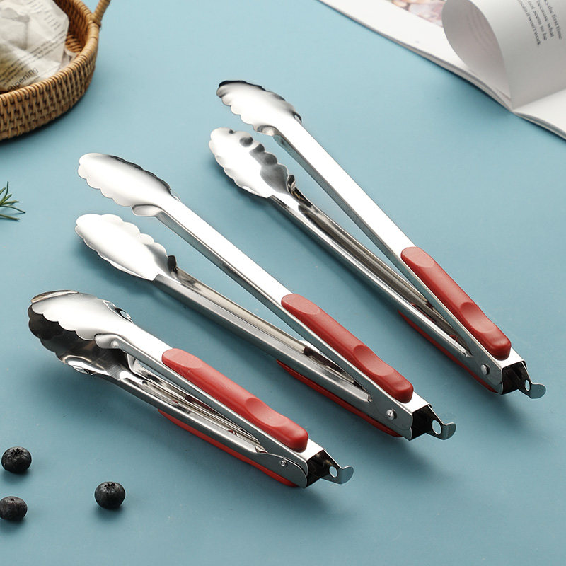 304加厚不锈钢自助餐食品夹 快餐店点心夹子烧肉牛排夹自助专用夹,淘宝优惠券,粉丝福利购,淘宝优惠卷