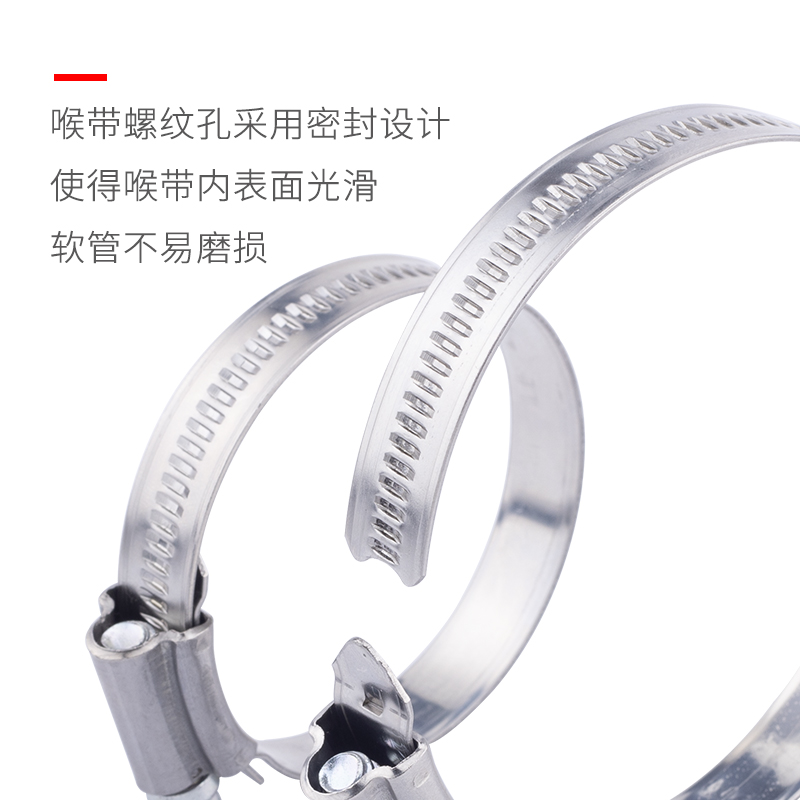 瑞典ABA原装进口蓝带喉箍S20卡箍汽车摩托车水路油路软管接口锁扣 - 图2