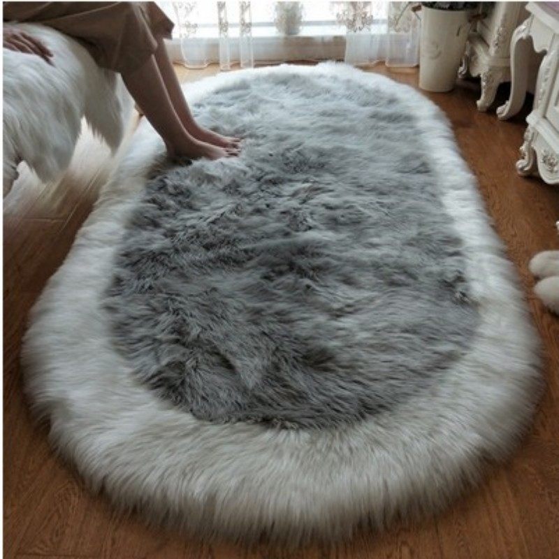 仿羊毛地毯长毛绒床边毯新款回形毯飘窗客厅简约茶几轻奢时尚地毯,淘宝优惠券,粉丝福利购,淘宝优惠卷