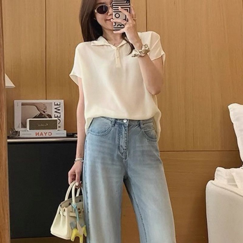 仓美美女装-高腰设计款牛仔裤（卡码推荐拍小！）