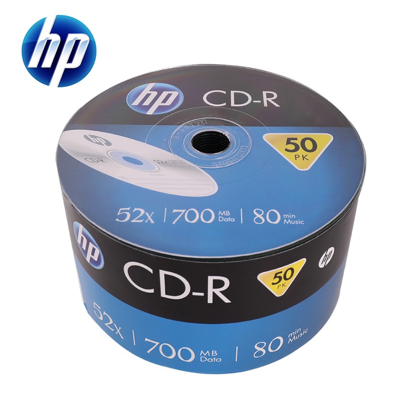 HP/惠普CD光盘VCD光盘MP3刻录光盘空白盘CD-R刻录盘CD光碟片 包邮 - 图0