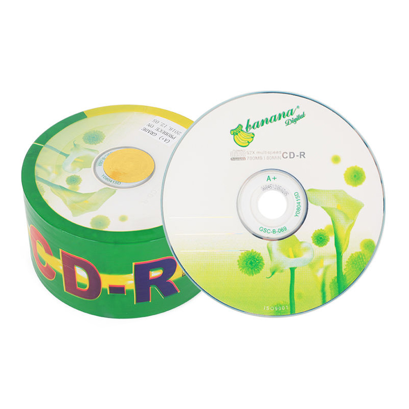 铼德 香蕉52XCD-R 空白光盘cd刻录光盘50片 刻录盘特价 MP3车载CD - 图3